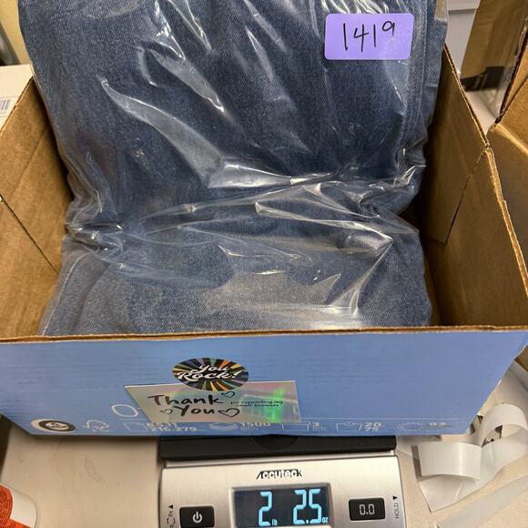 Duluth Trading 42X30 Straight Leg Denim Jeans Workwear Rugged Heavyweight Cotton - Picture 10 of 10